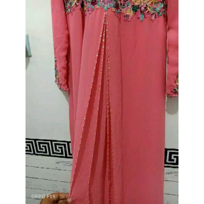 Preloved gamis / dress pesta payet