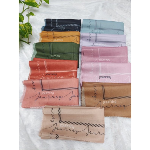 Hijab Segi Empat Bestseller Zea Series by Journey Ori