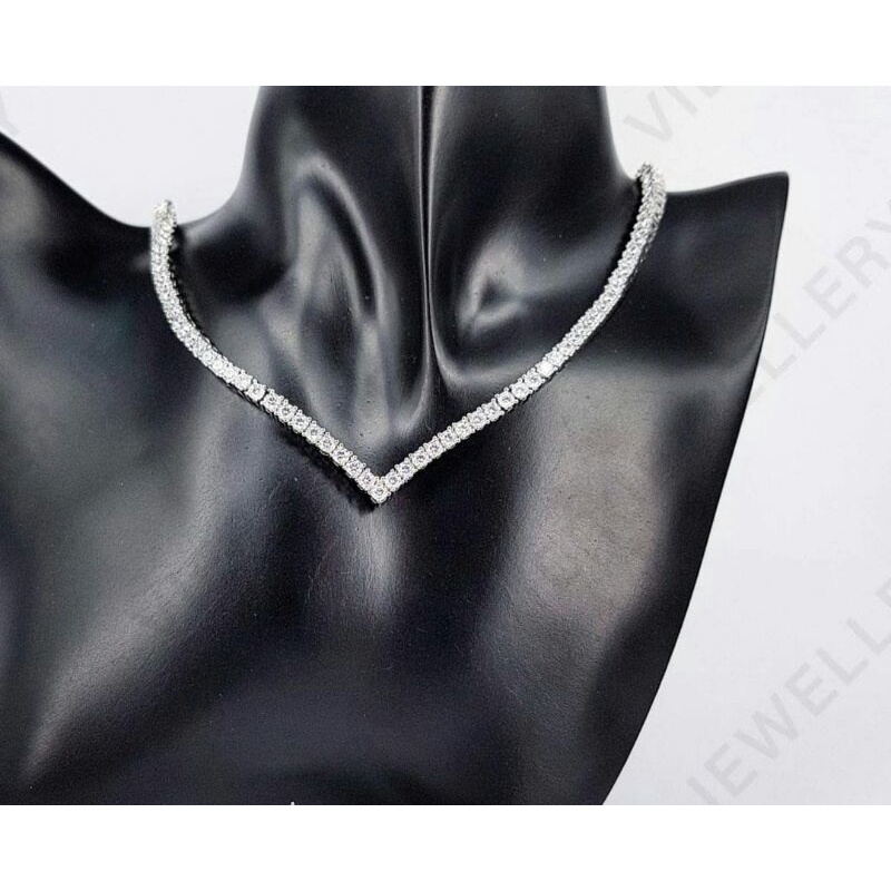 Kalung V Viral Nagita Slavina Elsajewelry