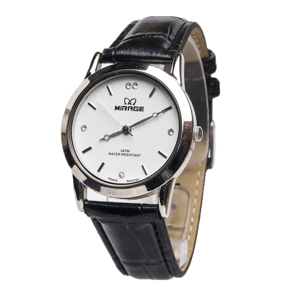 CEWEK STAINLESS TAHAN AIR BERKUALITAS TERLARIS//   Jam Tangan Kulit Wanita Mirage Original LL Series