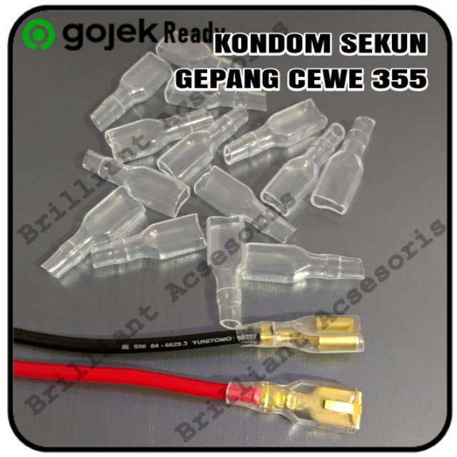 Pelindung Sekun Gepeng Cewek - Sekun 355 - Isi 100pc