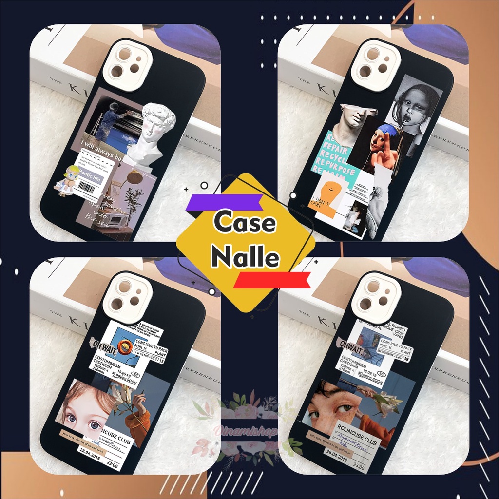 SOFTCASE NALLE SILIKON 2IN1 CAMERA PROTECTION SKEMA OPPO VIVO SAMSUNG REALME XIAOMI IPHONE FOR ALL T