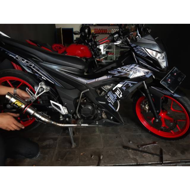 Knalpot RCB pnp Sonic 150r