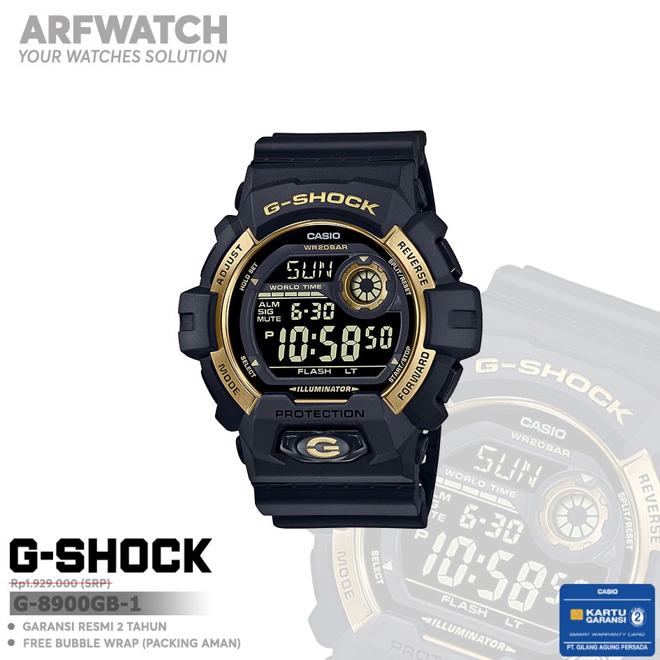Casio G-Shock G-8900GB-1 / G-8900GB-1DR Original