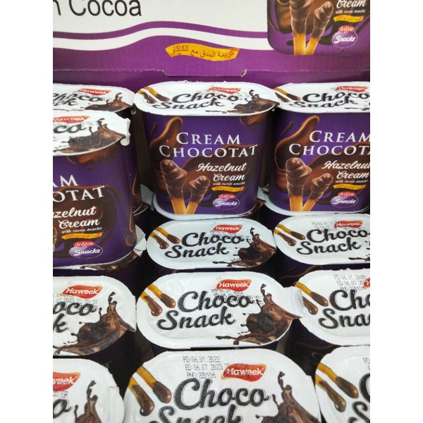 

Biscuit colek coklat hazelnut cream