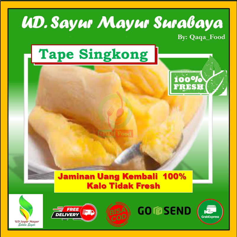 

TAPE SINGKONG POHONG SEGAR FRESH MURAH MANIS ISI 750 ML - UD105