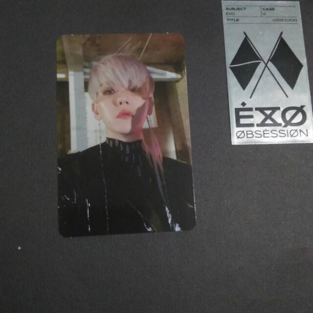 OFFICIAL PC Baekhyun Album EXO Obsession X-EXO ver