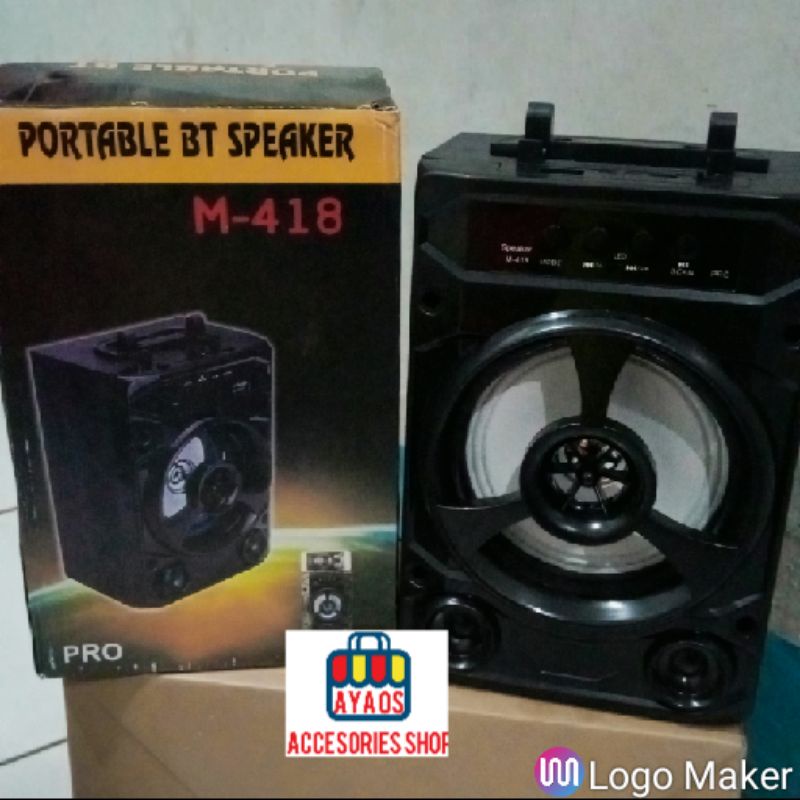 speaker portable blutut aktif outdoor dan indor