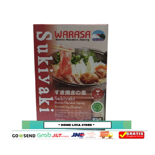 

Warasa Soup Stock Sukiyaki 37ml