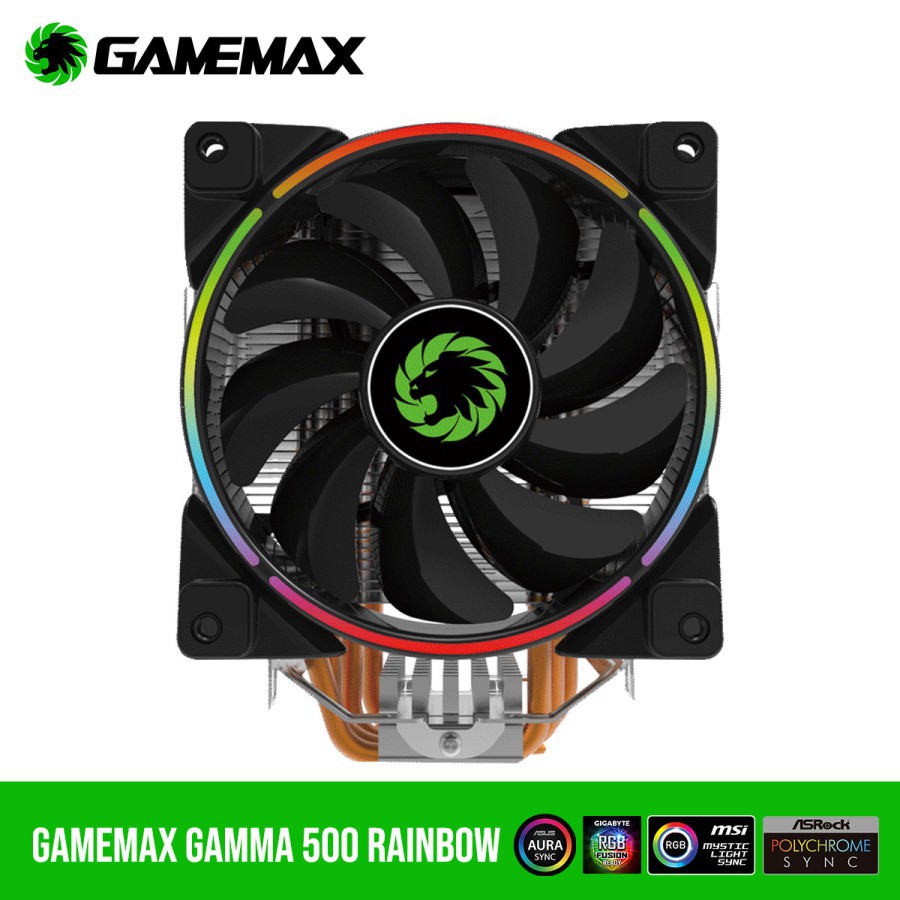 GameMax GAMMA 500 Rainbow ARGB CPU Cooller