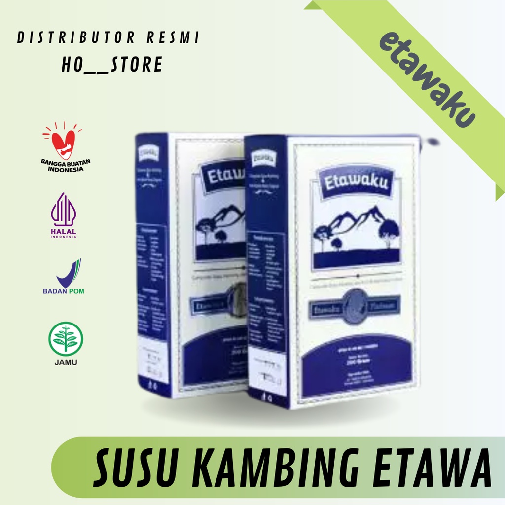 

ETAWAKU PLATINUM - SUSU KAMBING ETAWA - ETAPLUS - HERBAL - BPOM - ORIGINAL PRODUK