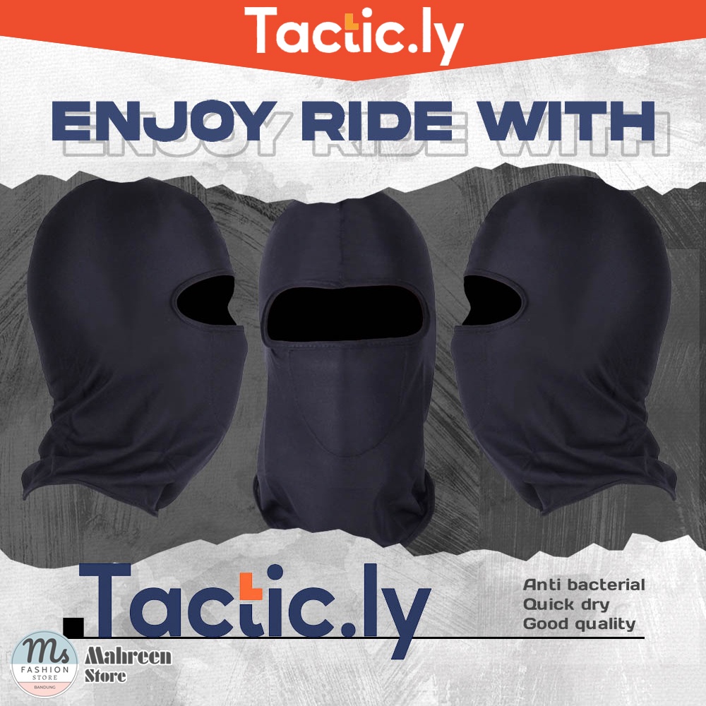 Masker Buff Full Face Army Masker Ninja Masker Sepeda Motor Sarung Kepala - Tactic.ly 214