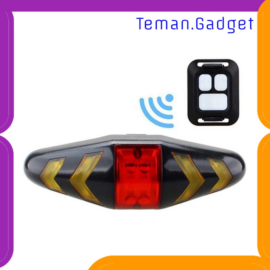 TG-IB143 WASAFIRE LAMPU SEPEDA REM SEIN KIRI KANAN DENGAN REMOTE - SP49