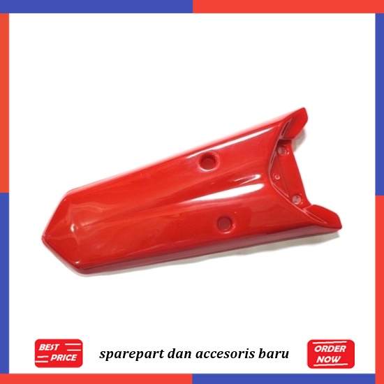 SPAKBOR BELAKANG KLX MERAH AKSESORIS BODY MOTOR RACING