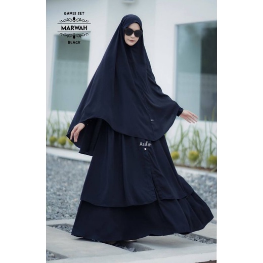 PO gamis SET MARWAH dari azda