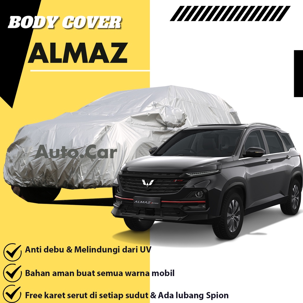 WULING ALMAZ Body Cover Mobil wuling Sarung Mobil wuling almaz/wuling cortez/cortez/confero/confero s/wuling confero/wuling confero s