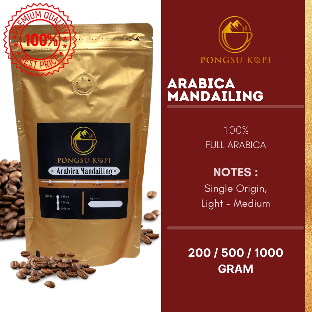 

KOPI ARABICA MANDAILING PREMIUM