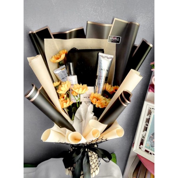 (FREE GREETING CARD) BUKET MS GLOW FOR MEN | BUKET SKINCARE | BUKET UNIK | BUCKET | BOUQUET