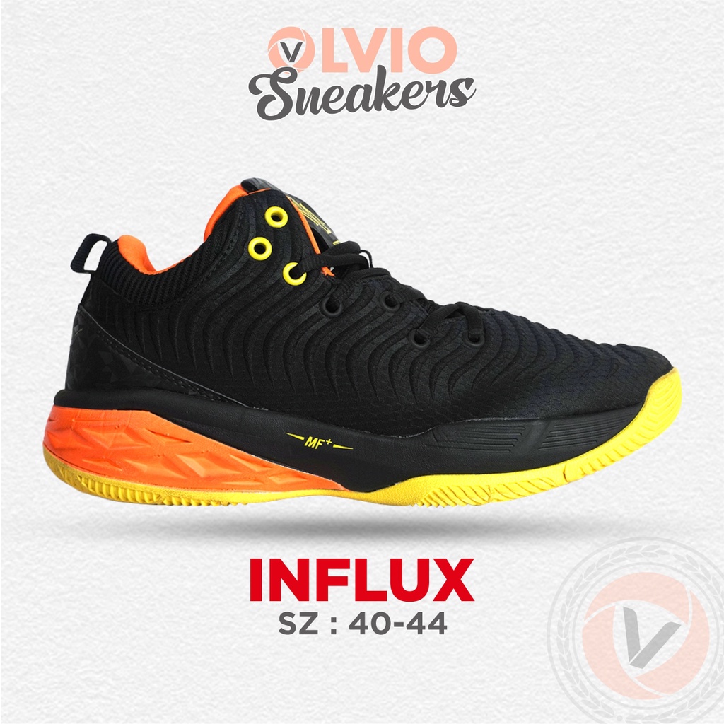 Spotec INFLUX - Sepatu Basket/Olah Raga Pria Dewasa Spotec Original