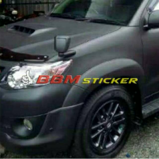 Sticker Hitam Doff Mobil Motor Oracal Shopee Indonesia