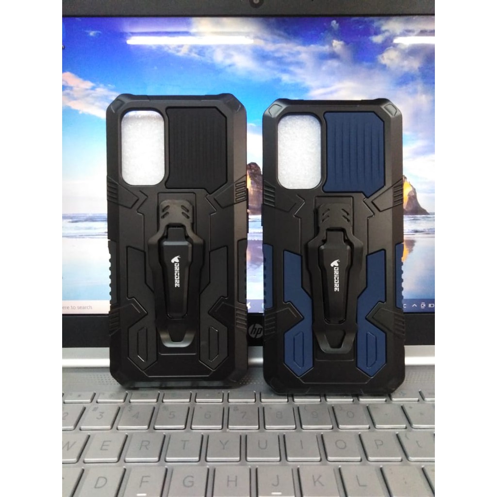 Case Oppo Reno 6 4g Hard Case Robot Transformen + Spigen Standing