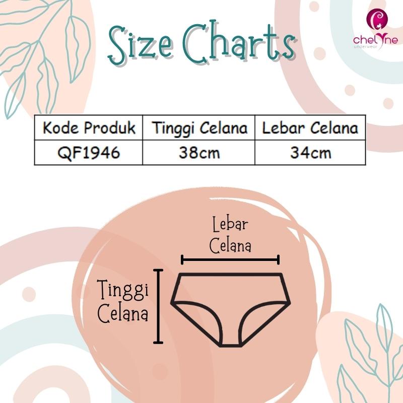 CD Wanita Chelyne Super Big Size QF1946 - Kaos Katun Premium