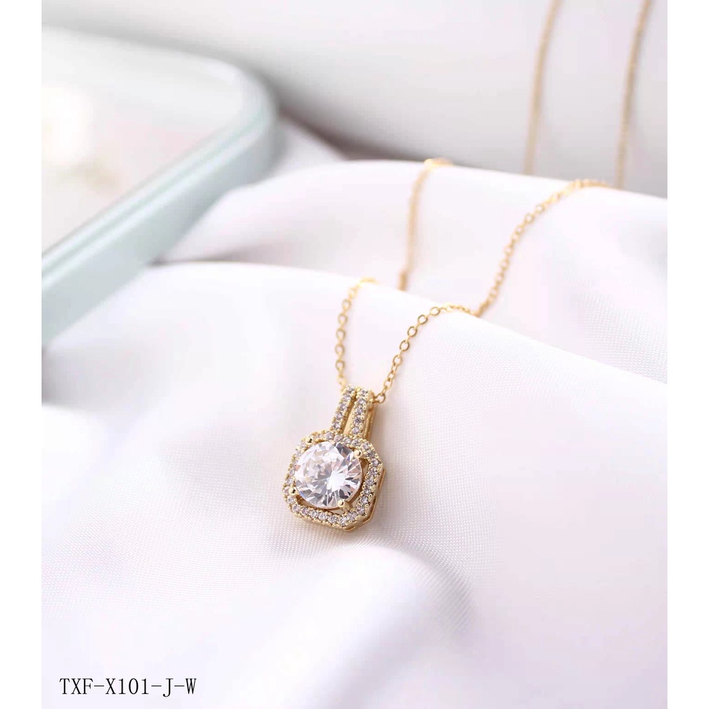 Kalung Titanum CC Permata Perhiasan Fashion 101.105