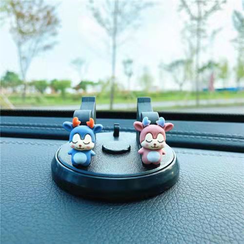 Bracket Dudukan Handphone Gps Navigasi Gambar Kartun Lucu Untuk Dashboard Mobil