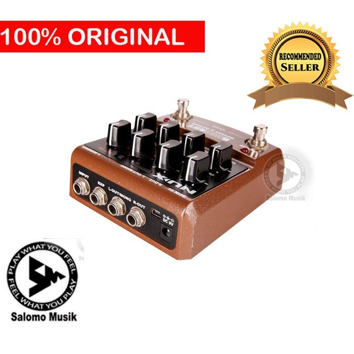 Pedal Efek Nux Roctary Rotary & Poly Octave Brake Original