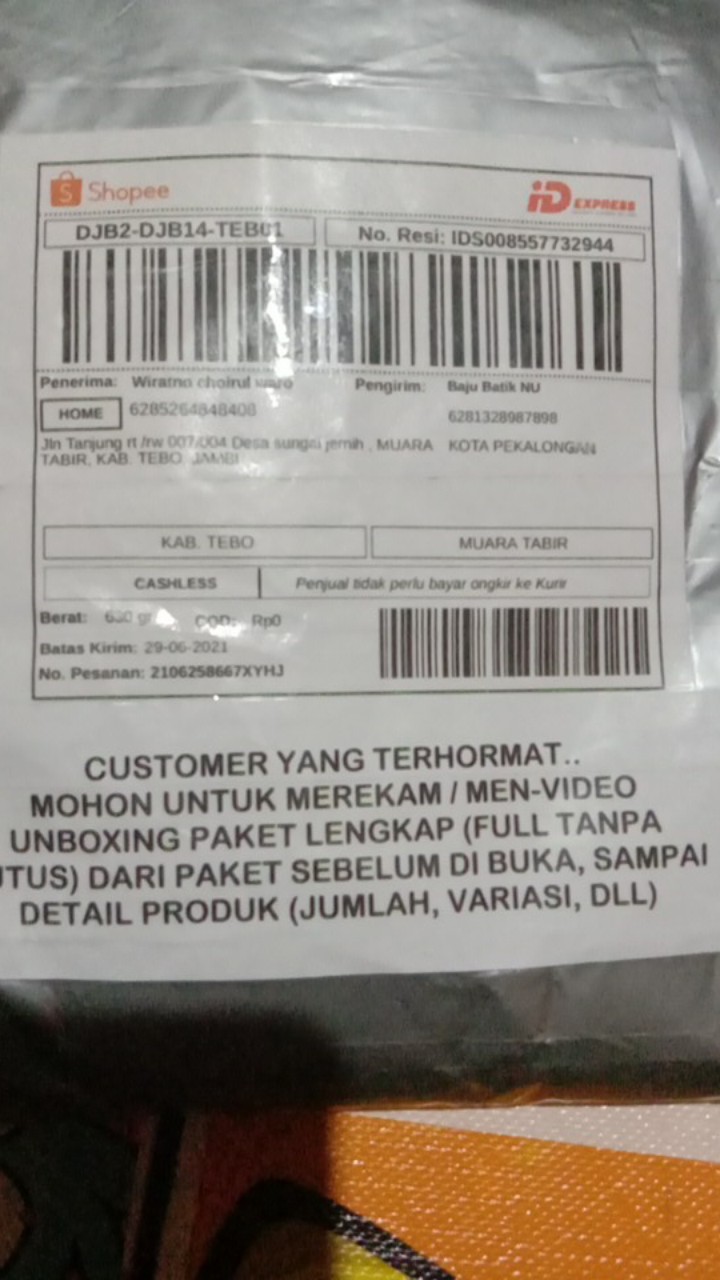 Batik Nu Terbaru Motif Parang Cuiri Katun Primissima