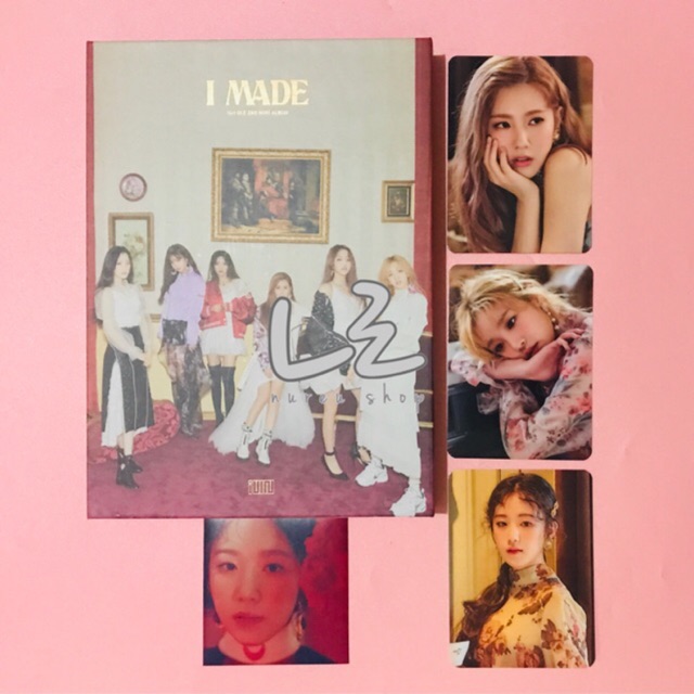 (G)I-DLE - 2nd Mini Album “I MADE” (Photocard / Sticker : Miyeon Yuqi Shuhua) gidle / idle