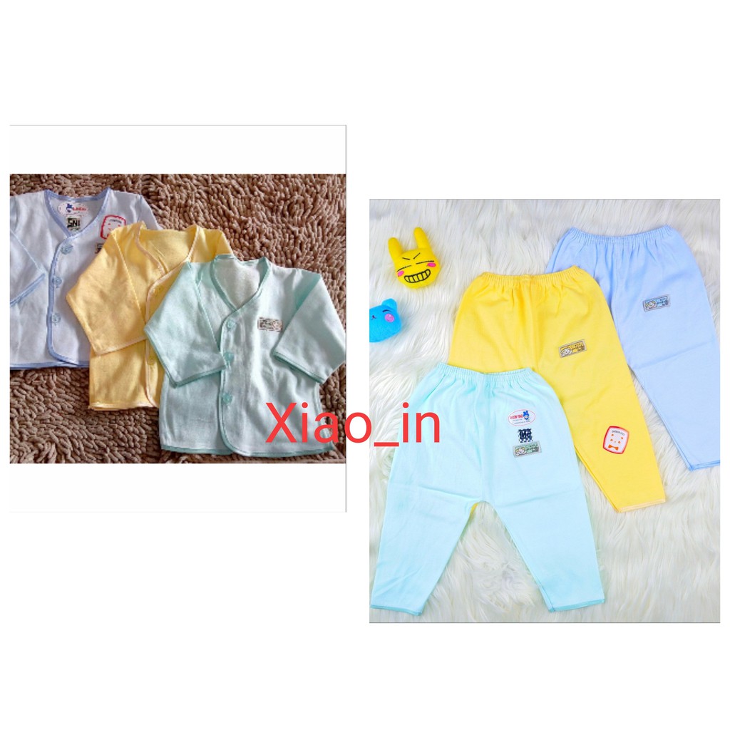 BOBOHO Baju bayi setelan panjang warna size L