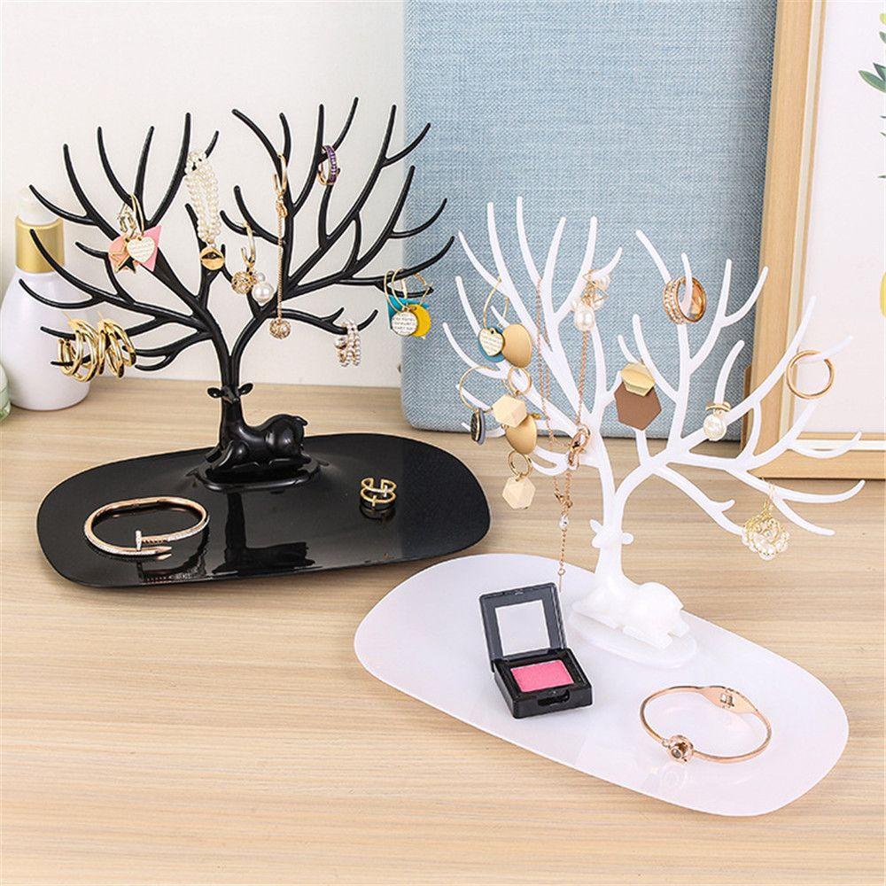 Suyo Display Perhiasan Berdiri Fashion Anting Cincin Gelang Organizer
