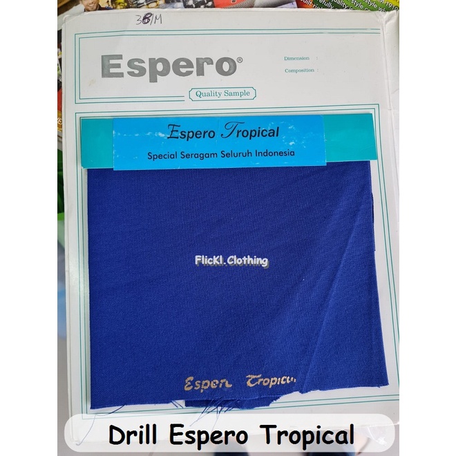 Kain Drill Espero Tropical Japan Jepang Baju Seragam Kantor Celana Pants Kemeja Eceran