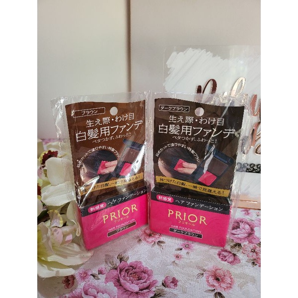 shiseido prior hair foundation original jepang