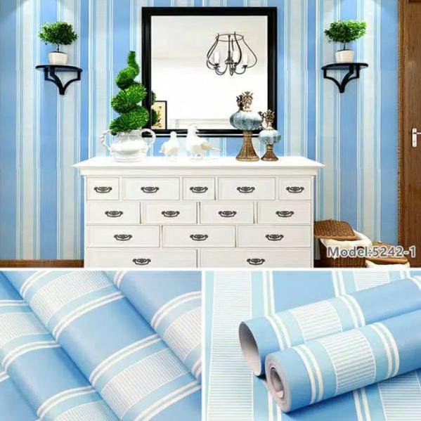 TERMURAH WALLPAPER STIKER DINDING MOTIF SALUR WALLPAPER DINDING 3D WALLPAPER UK 45CM X 4M