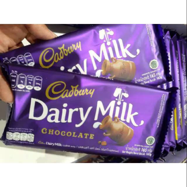 

Cadburry Dairy Milk Cokelat 160gr