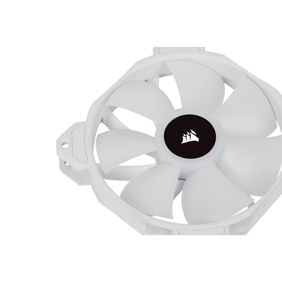 Corsair iCUE SP120 RGB Elite PWM White (Three Pack) - 12CM Fan