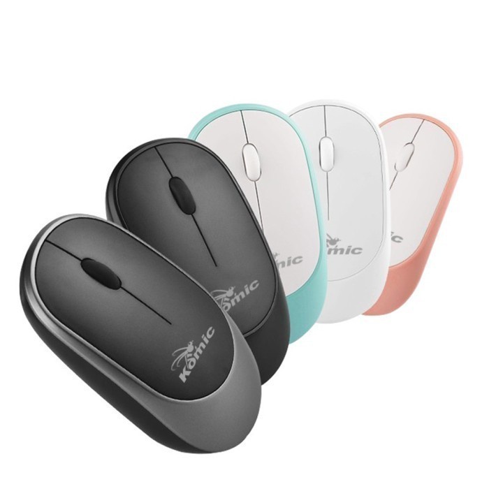 Mouse KOMIC KM-805 Wireless Silent Click 2.4GHz 1200DPI - KOMIC KM805