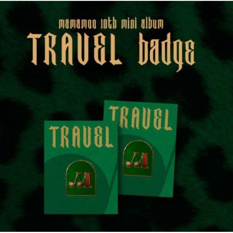TRAVEL ALBUM BADGE MAMAMOO