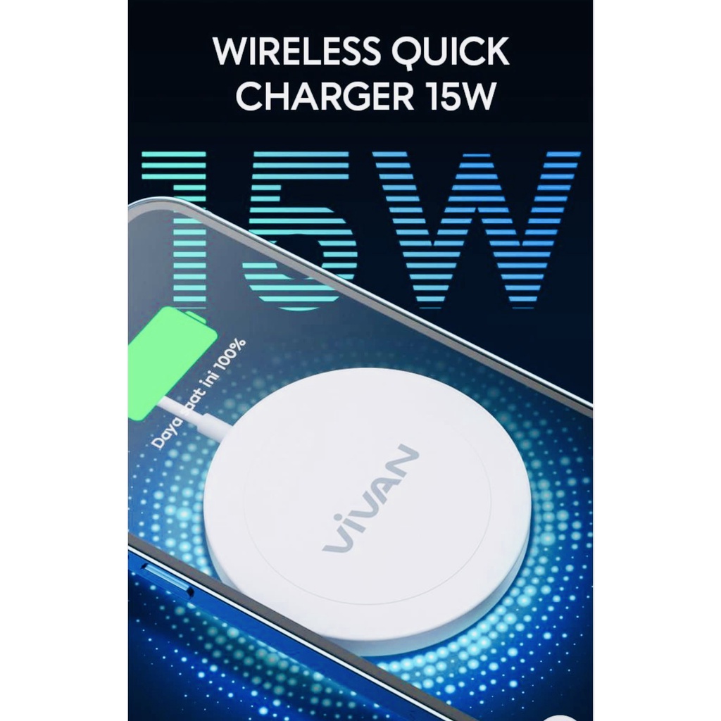 CHARGER WIRELESS VIVAN VWC03 / CHARGER WIRELESS MAGNETIC