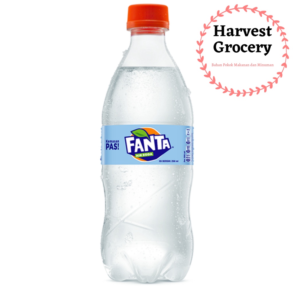 

Fanta Soda Water / Air Soda 250ml X 12 Botol