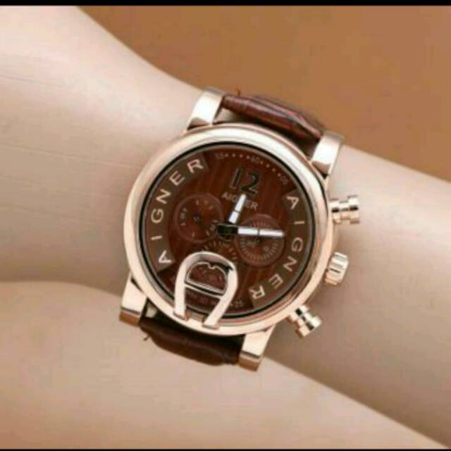 Jam Tangan Pria Aigner Elegan Super Premium