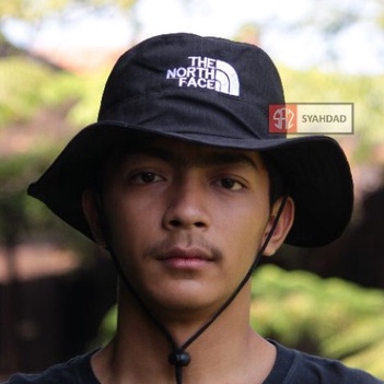 Topi rimba arei pria wanita outdoor topi gunung hiking tali distro