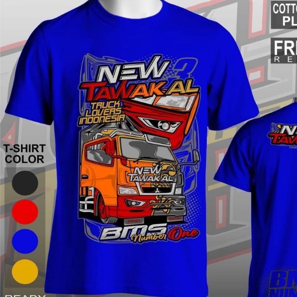 Kaos Truk New Tawakal Kaos Truk Oleng Dewasa Kaos Truk Lengan Pendek