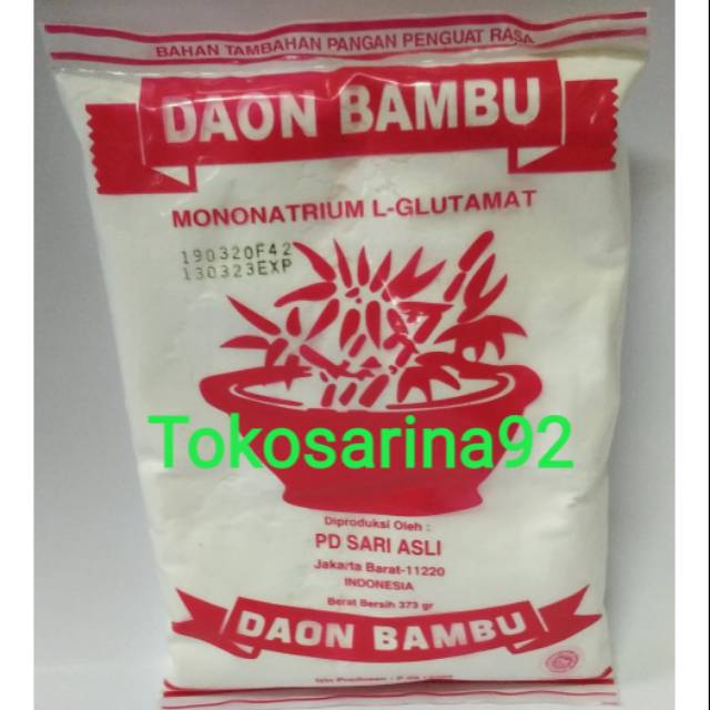 

Vetsin bambu besar 373 gram