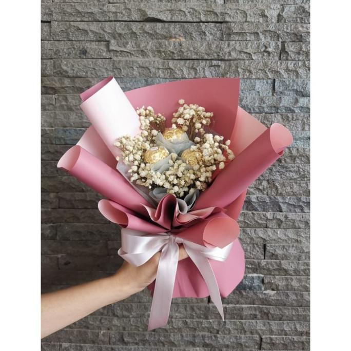 

TERMURAH BUKET BUNGA KOREA COKLAT FERERO VALENTINE WISUDA KADO ULTAH DG654EAFVD