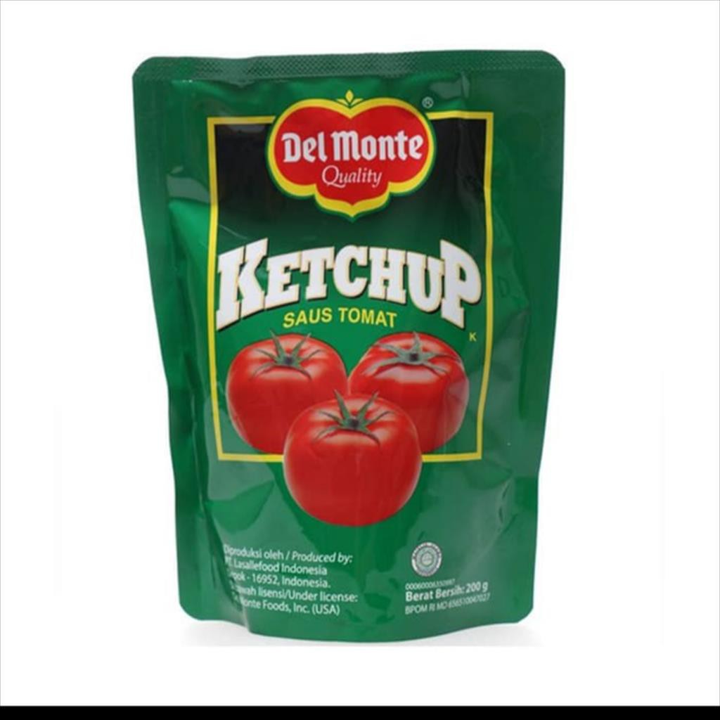 

Delmonte Saus Tomat Pouch 200 Gram.