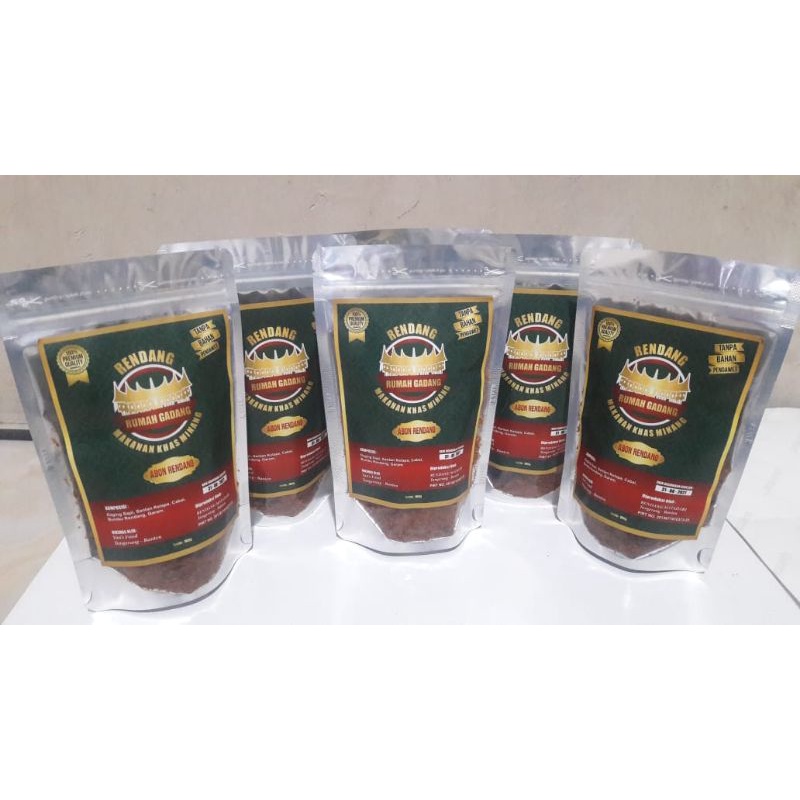 

abon rendang/rendang suwir asli 200g