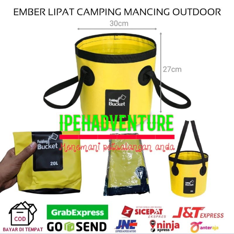 ember lipat portable liter mancing camping